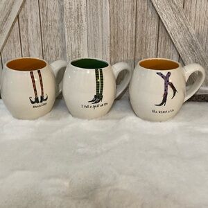 Rae Dunn Witch’s Feet Mugs